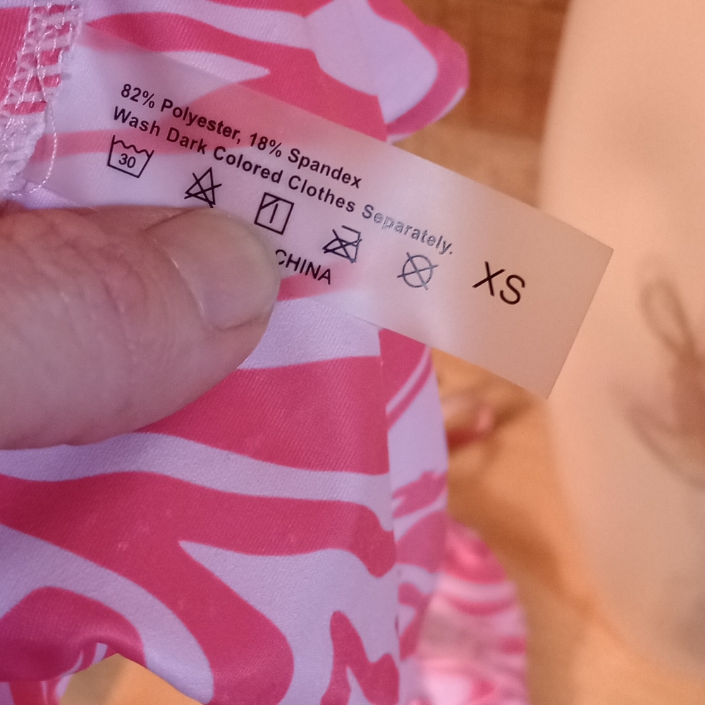 Pink Patterned Bikini - Picture 5 of 5